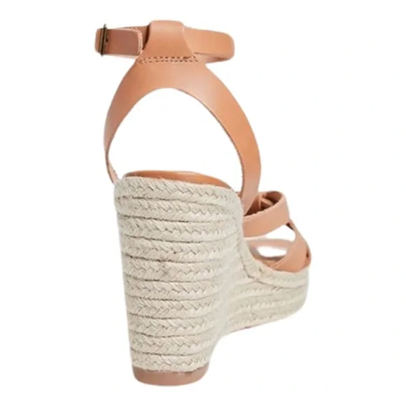 SOLUDOS • Charlotte Espadrilles Heels Wedges Shoes Sandals Includes Box - Picture 3 of 6